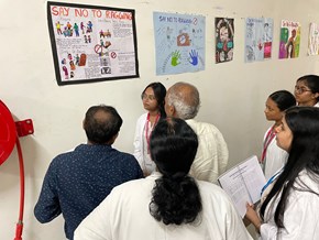 Anti- Ragging Day/Week: Ragging is a serious issue & to raise awareness about the ills of ragging and to create a ragging-free environment, a poster competition was organized.