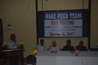 NAAC PEER REVISIT DATED 15-16sept 2017